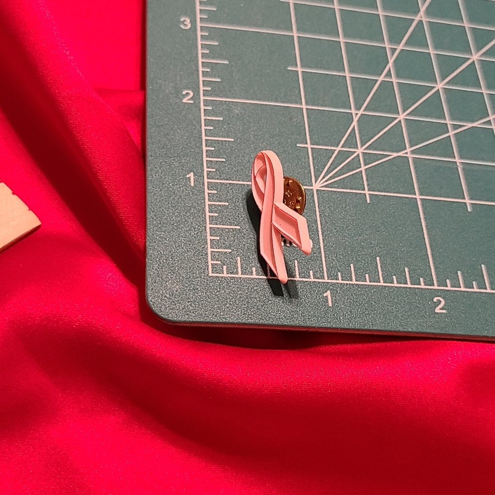 Pink Ribbon Pin for Sale - Picture 5 of 7